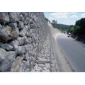 Alambre retorcido / alambre tejido Gabions / pared de contención de la gravedad de Gabion (XM-16)